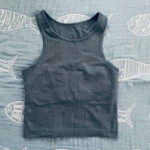 lululemon Ebb to Street Crop Blue Cast